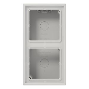 Opbouwkap 2-voudig LS range lichtgrijs