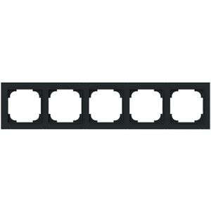 afdekraam 5v art-matzwart/chroom (1725-456M)