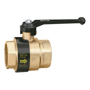 kogelafsluiter met ingebouwde keerklep 1"bn. sanitair