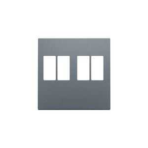 Afwerkingsset 2-voudige luidsprekeraansl. blue grey coat