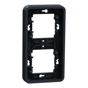 Inbouwdoos 2-voudig verticaal- IP55 Grijs/Antracie Styl