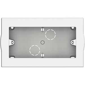 Opbouwdoos wit 4 modulen Livinglight