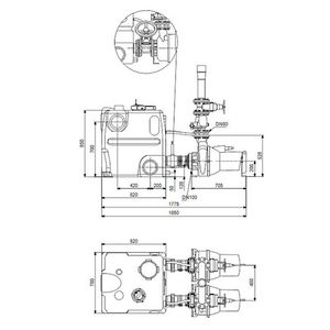 Afvalwaterpomp Multilift MD1.80.80.75.4.51D/450.SL