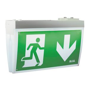 LED noodverlichting 32m Plafondmontage wit IP54