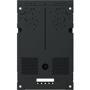 Meterbord 350mm zwart RAL7021 VVE=10