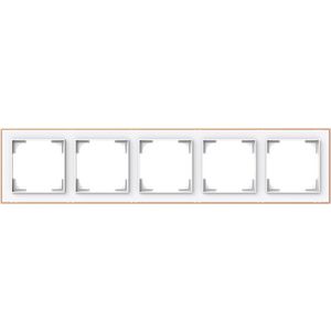 afdekraam 5v art-matwit/rosegoud (1725-441M)