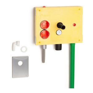 Wasmachine met contactdoos sanitairbox/inbouwelement RSB