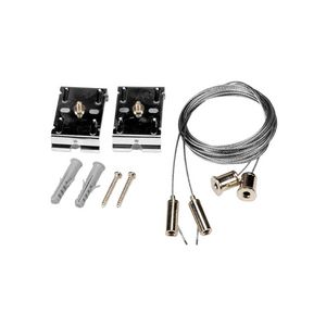 Bevestiging/ophangingset lijnverlichting incl. 2mtr. kabel 2x