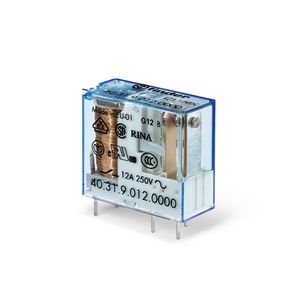 FIN RELAIS 1M 10A 12VDC VVE=50
