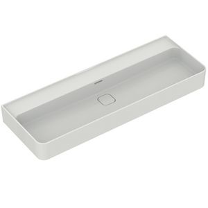 Strada II wastafel 120 white z.kg whg