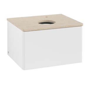 Wastafelonderkast Antao 600x360x500mm White Matt Lacquer K29053MT