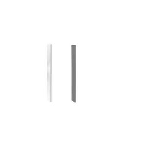 Set voor halve inbouw Prime Slim 114mm diep wit