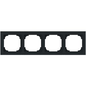 afdekraam 4v art-matzwart/chroom (1724-456M)