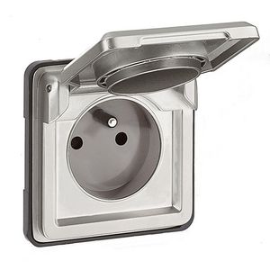 Wandcontactdoos Penaardemet deksel Soliroc