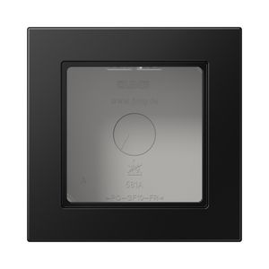 Opbouwkap A550 grafietzwart mat 1-voudig
