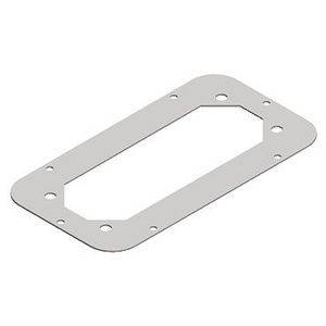 Kabelwartelplaat Spacial S3D 1xFL21 uitsnijding 445x130mm -