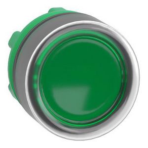 Kop drukknop Verlicht Verz. Terugv. 22mm Kapje Gro