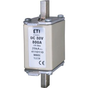 Zekering NH00/K 630A/80V DC 004110104 VVE=3