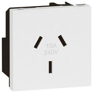 Wandcontactdoos Australie 10A geschakeld Arteor VVE=10