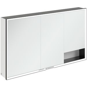 Opbouw Spiegelkast My View+ 1300x750x168mm Pure White