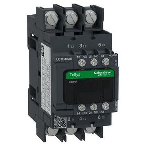 Contactor TeSys Deca 3P 40A 440V AC3 100-250V ACDC ringogen