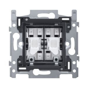 Sokkel rolluikschakelaar, elektrisch gescheiden, 10 AX/250
