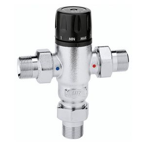 Thermos. mengventiel met 1287 1/2" 30-65°C.