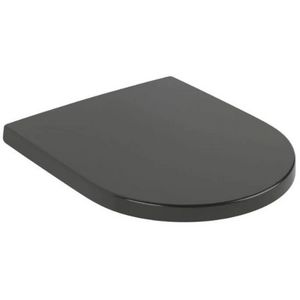 Closetzitting Subway 3.0 Pure Black softclose + quickrelease