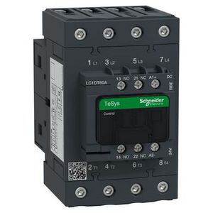 Contactor TeSys Deca 4P 60A 440V AC1 24VDC EverLink BTR Sch