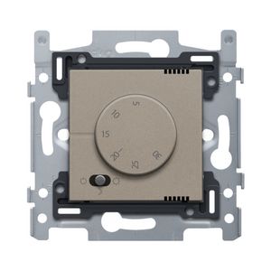 Elektronische thermostaat bronze