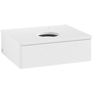 Wastafelonderkast Antao 600x190x500mm White Matt Lacquer K07150MT