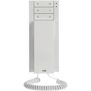 Audio handset binnenpost Wit 6 knoppen
