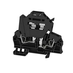 Zekeringsklem zwart 2.5mm² 6.3A 500 V, VVE=50