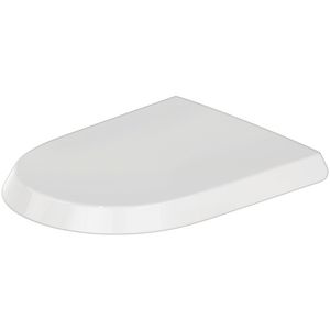 QATEGO #002689 closetzitting wit hoogglans softclose afneembaar