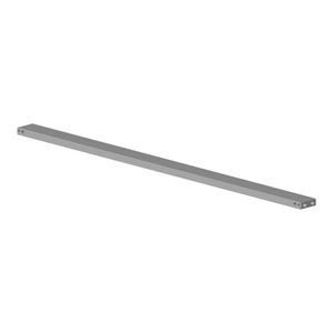Houder v. handdoekhouder 555x10x30mm Mat Zwart