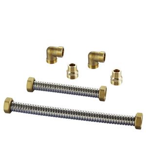 Aansluitset RVS verdeler voor Regudis W-HTF