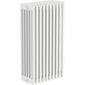 Kolomradiator MULTICOLOM 530x1200mm (l x h) 11 leden/ 6-koloms (b=230mm) wit RAL9010 incl. muurbev.