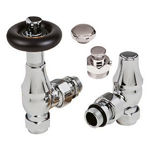 Kranenset Classico chroom 1/2" haaks