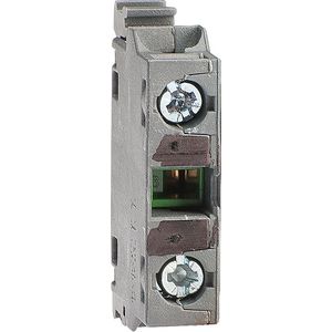 Hulpcontactset 1V monteren sokkel separaat bestellen