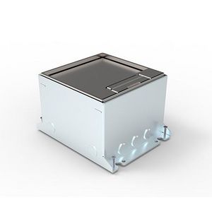 Powerbox150 instort 115mm CEE 32A 5-polig RVS S15ZR klapd.