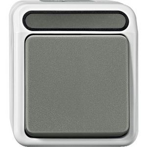 Opbouw-Sokkel-Kruisschakelaar-1-polig-IP44-10A/AC 250V Aquas