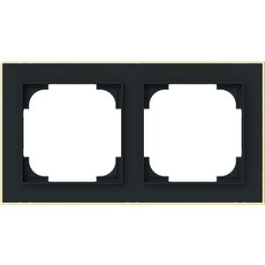 afdekraam 2v art-matzwart/goud