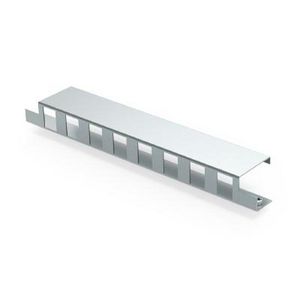 Inbouwpaneel 8x data uitsparing 15x19.6mm instortvloercontactdoos 32mm