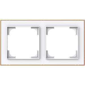 afdekraam 2v art-matwit/rosegoud