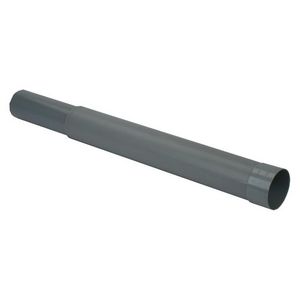 Zettingsmof HWA PVC 80x75mm l=600mm mof/spie grijs