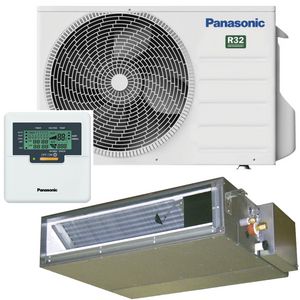 Set airco kanaalunit met laagstatische druk 2,5kW