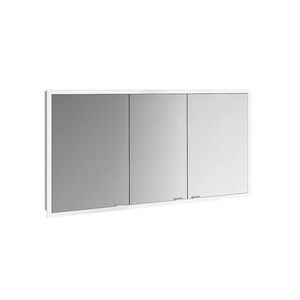 Prime slim LED spiegelkast 1400mm 3 deuren inb. alu/spiegel