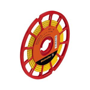 Kabelcoderingsyst. geel O.D.1.3-3mm mix. characte VVE=250