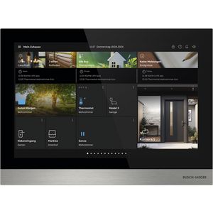H8237-4B-03Welcome IP -Touch 10 Zwart LAN/WLAN ruimtetemp