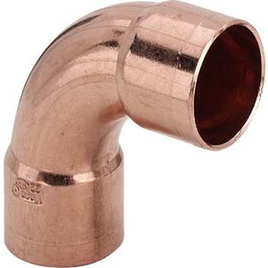 Bocht 90° roodkoper soldeer 15mm 95002A k/g